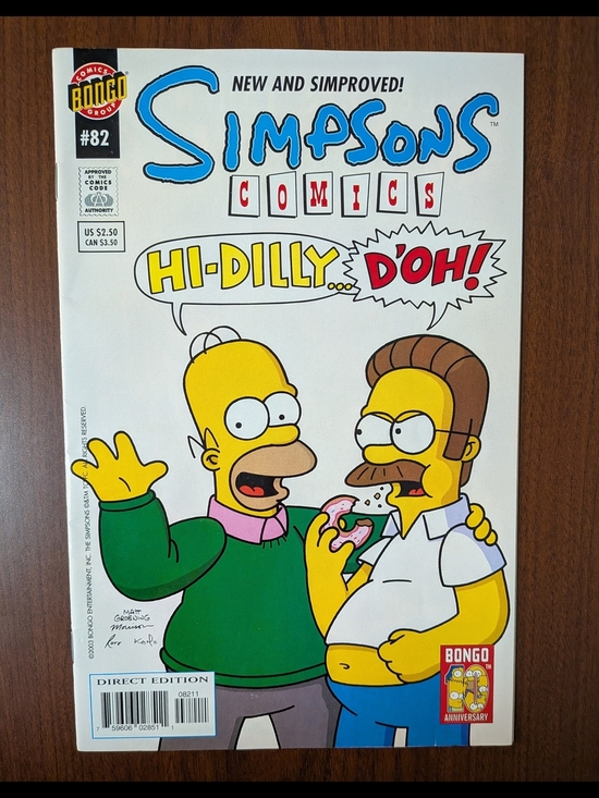 BONGO Other - Simpsons Comics Set (4)